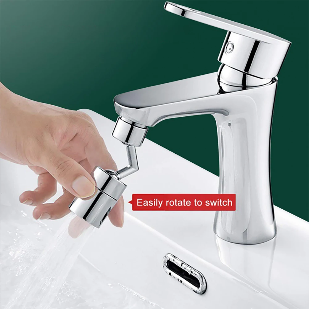 Universal Splash Faucet Spray Head 720 Degree Rotating Tap Filter Water