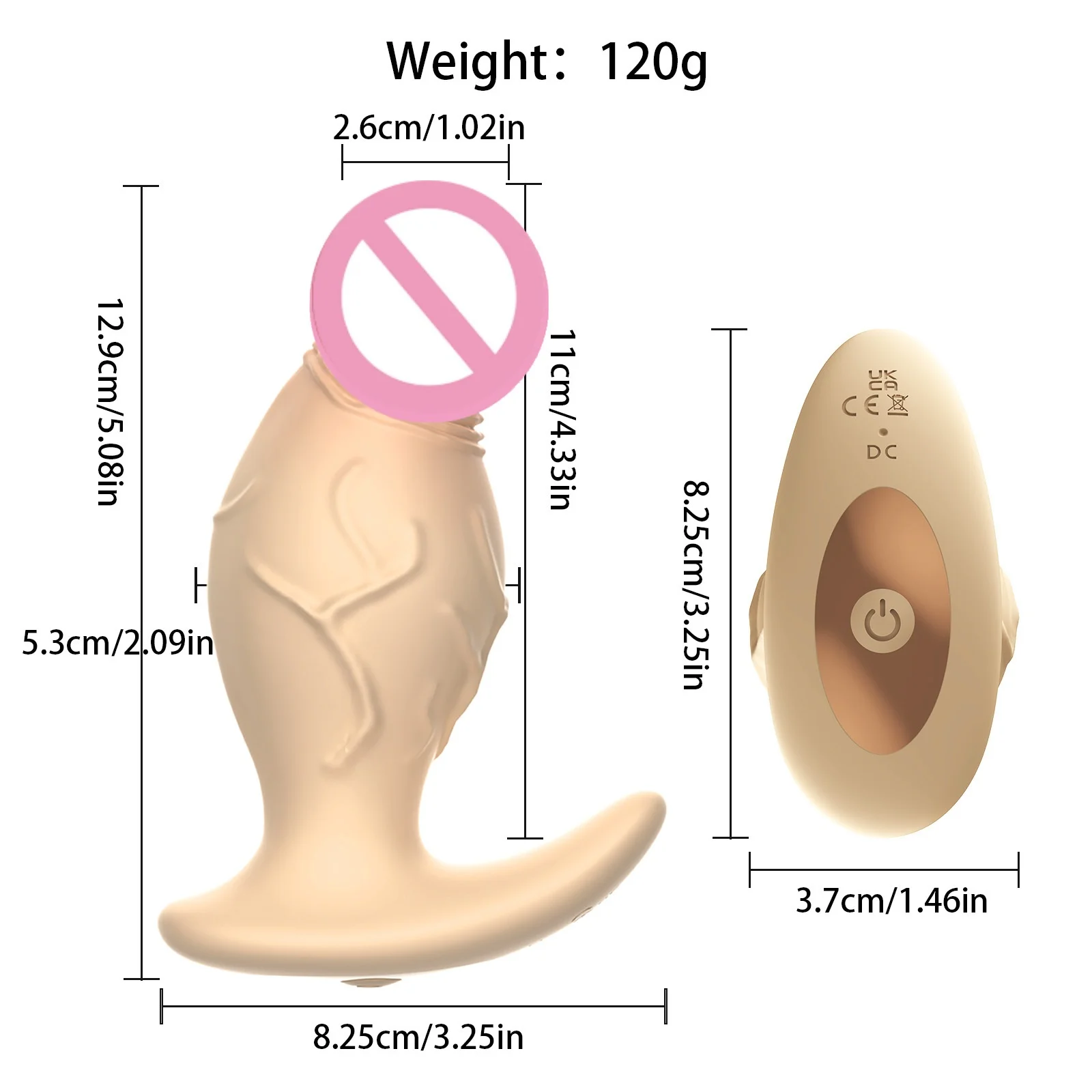 Little Chubby Vibrating Anal Plug for Women Self-Pleasure Massage Body  Care| Alibaba.com
