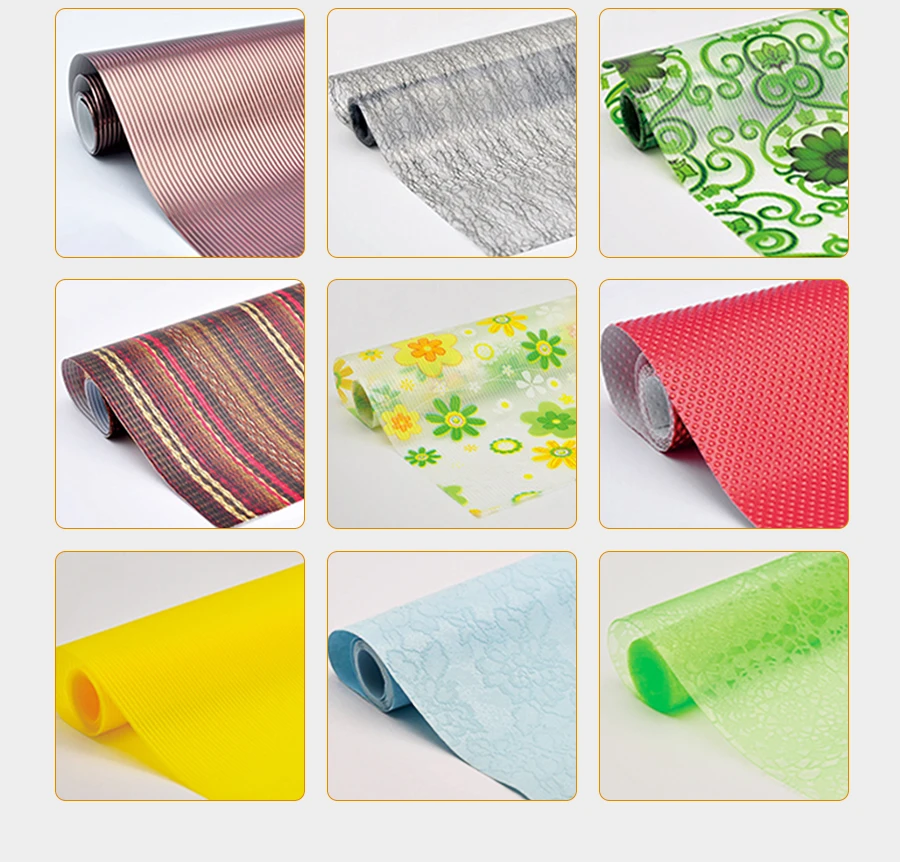 Waterproof Oil Proof Kitchen Cupboard Drawer Grey Clear Eco Friendly