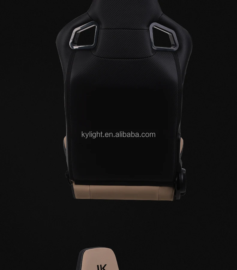 Fashionable Luxury Racing With Slider Red Leather Bucket Car Seat Buy