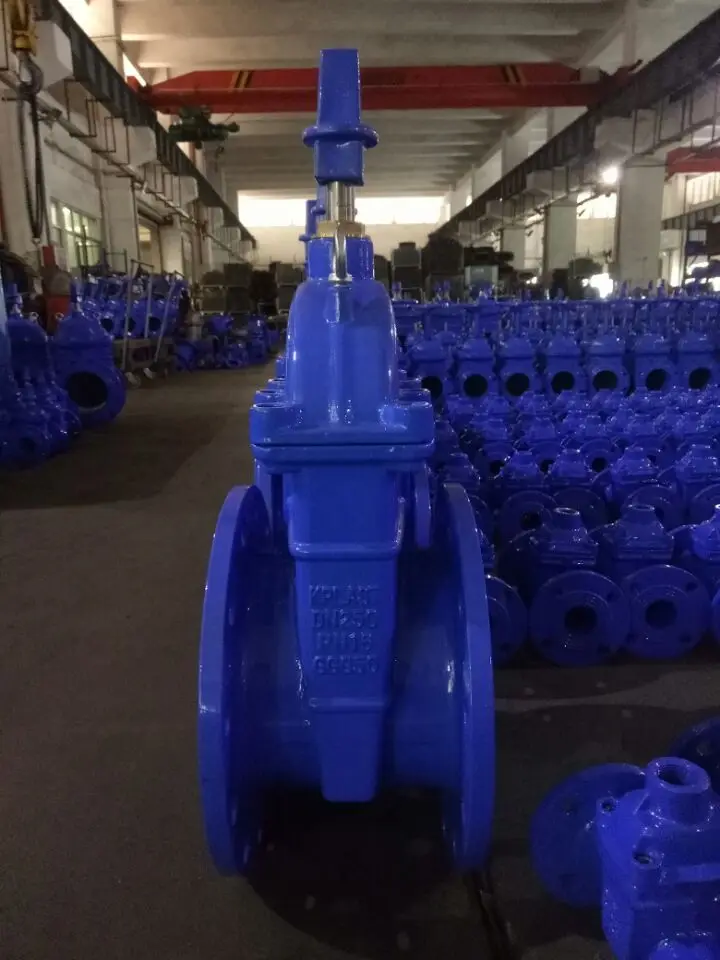 Gate Valve Cad Drawings Ductile Iron Handle Valve For Water Oil Gas ...