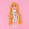 Orange Hair Styling - 1