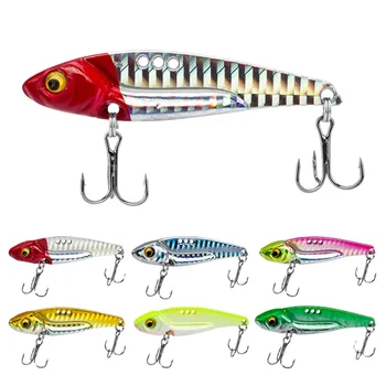 Lure Bait Metal Teaser VIB Long Casting Dragon Tooth Laser Vibrating Electroplated Live Bait Hooks Stock Realistic Fish – Metal Jig – view 2