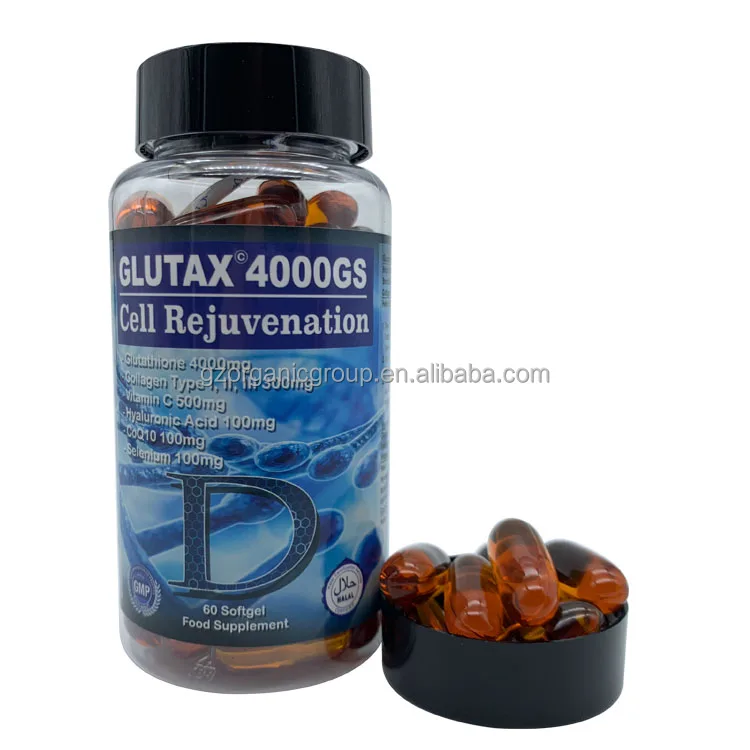gélule glutathion eclaircissant avis Capsules de L-glutathion 20000mg pour éclaircir la peau, anti-rides,  booster d'éclaircissement