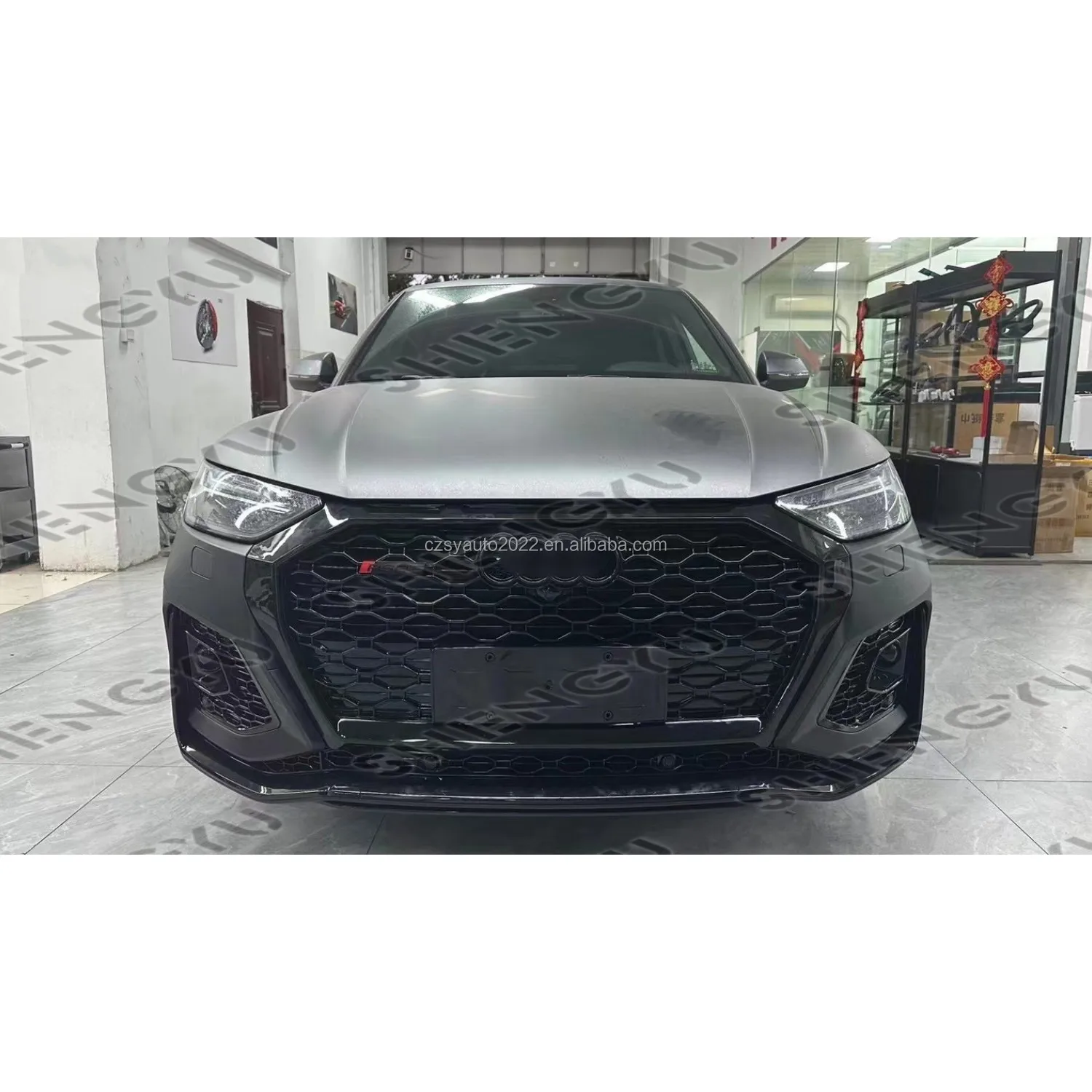 Body Kit Include Front Bumper Assembly With Grille For Audi Q5 2021 ...