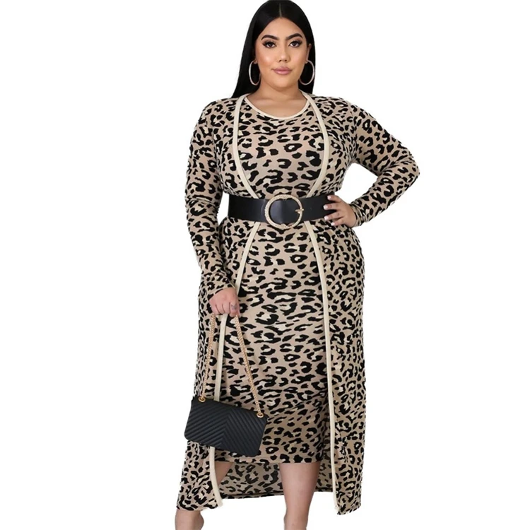 leopard print dress women