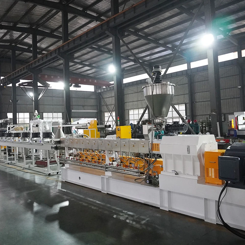 Pbat+cassava Dry Granulation Line Pla Bioplastic Raw Material Making