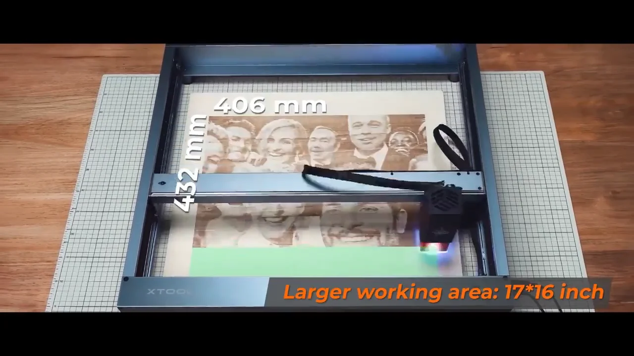 High Accuracy Diy Laser Engraving & Cutting Machine With Rotary
