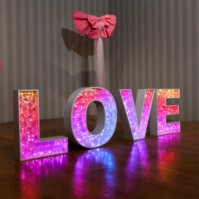 love marquee letters for party