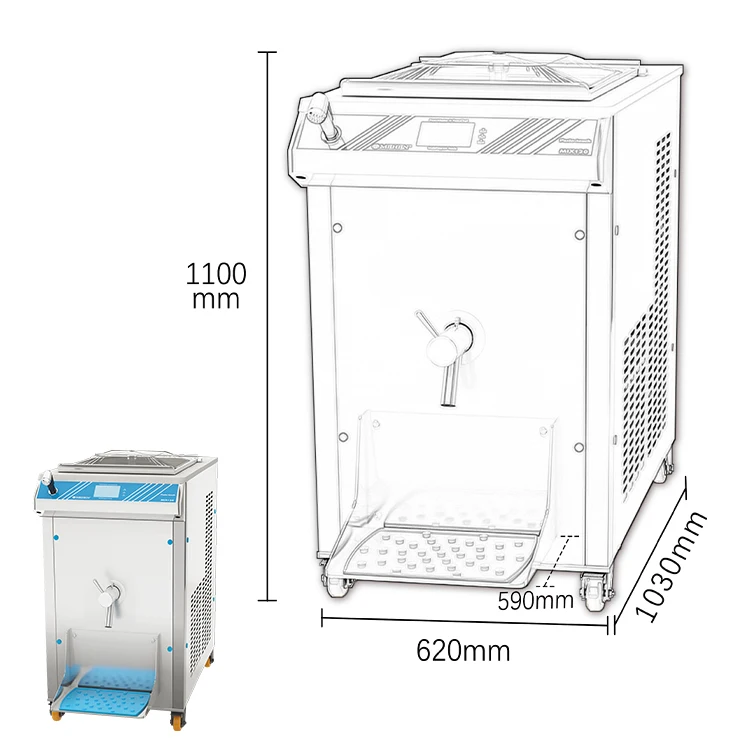 MEHEN MIX120 Pbg50 Pasteurizer Sterlizer Pasteurization Plants for Juice Machines