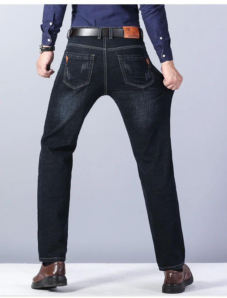 Wholesale American Work Trousers Denim Pants Blue Plus Size Men Clothes ...