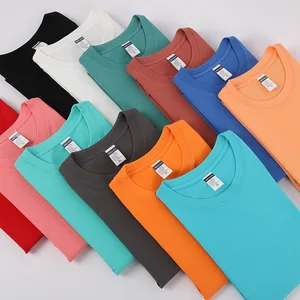 Customized Pure Cotton T-Shirt for Men Women Summer Hotel Waiter Work Clothes with Blank Design Short-Sleeved & Loose Black Neck