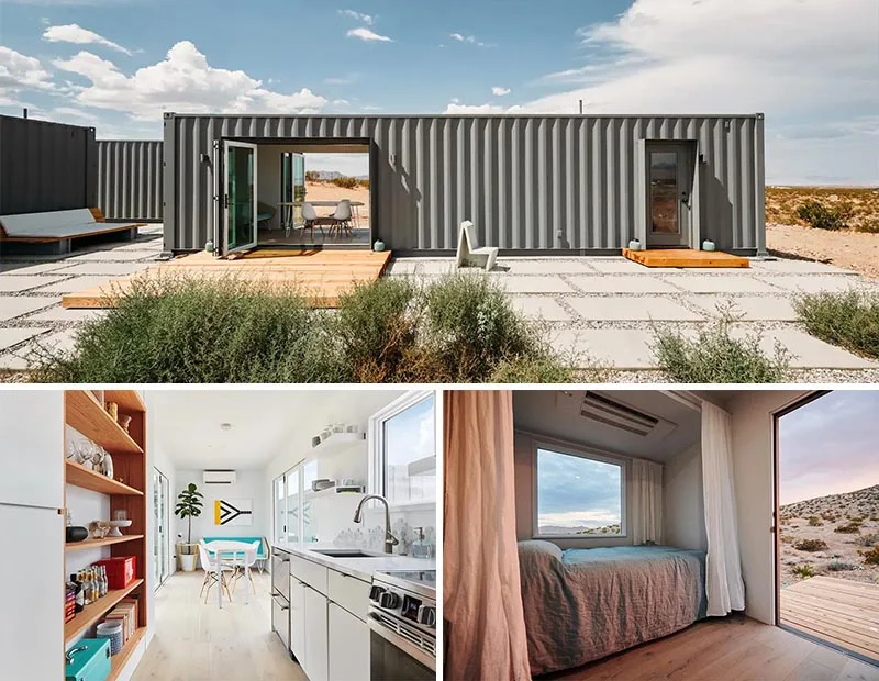 Prefabricated Modern  Shipping Container Homes Off Grid Dwelling Movable Living Container Houses
