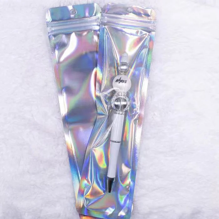 2023 New Beadable Items Gorgeous No Lead Erasable Metal Beaded Inkless DIY Eternal Eraser Inserted Everlasting Pencil Beadable