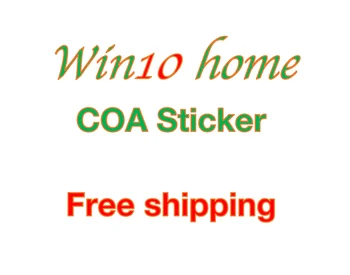 Original Win 10 Home OEM Key 100% Online Activation Win 10 Home COA sticker free shipping