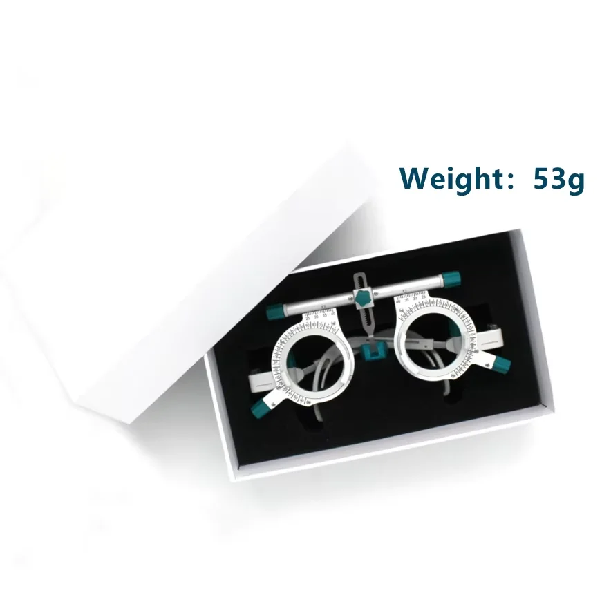 Trial Lens Frame UTF-T4880 Top Quality White Metal Universal Trial Frame for Eye Optometry Optical Lens Trail Lens Set