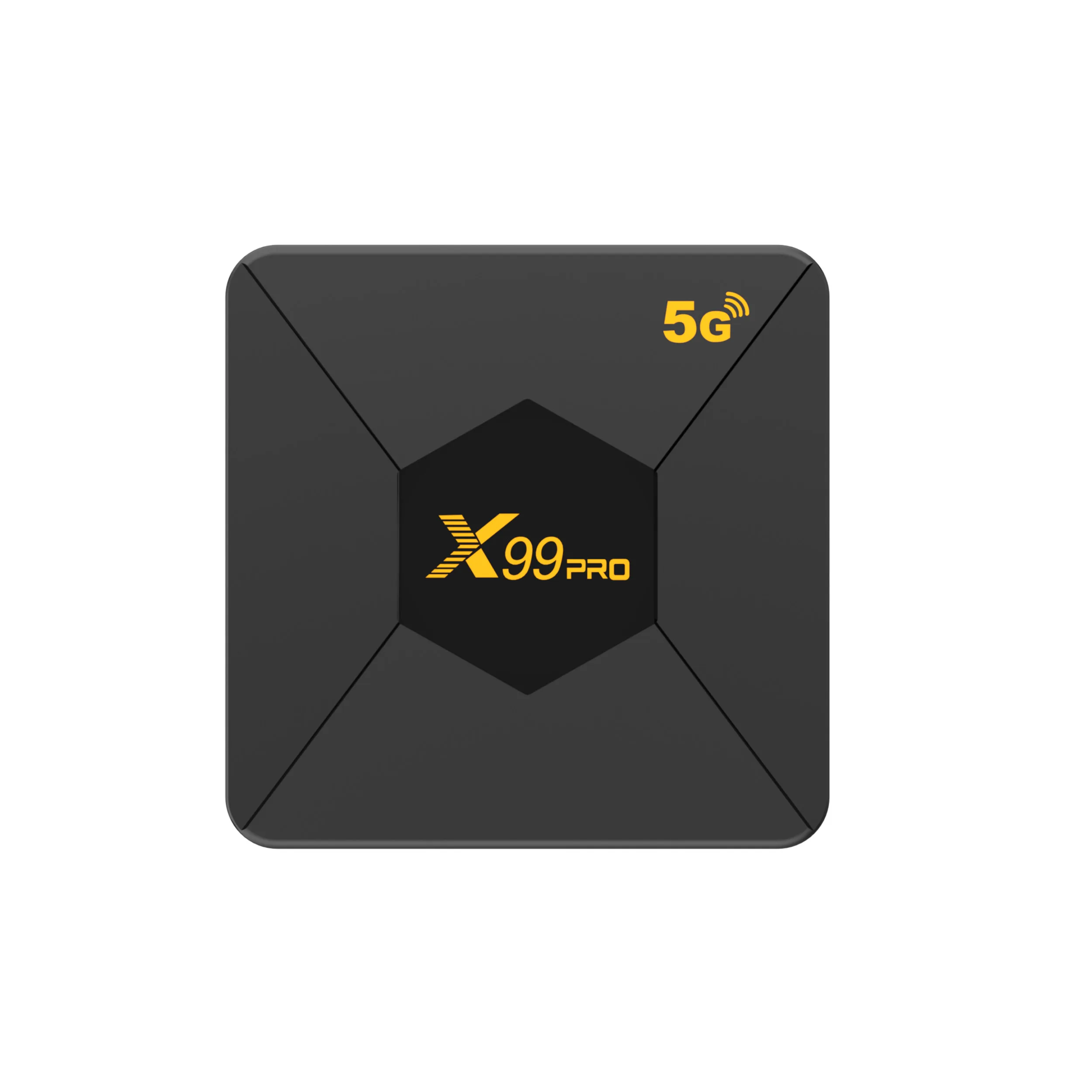 Quality Wholesale X99 Pro Tv Box Android 4k 2025 Android WIFI  2/16GB Simple Square Tv Set-top Box