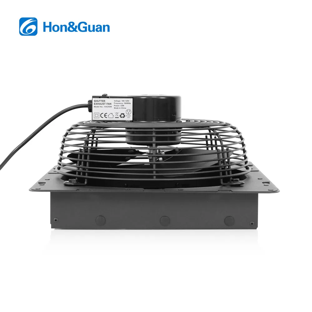 Axial Exhaust Shutter Fan, HONGGUAN, 300mm, 110V, Aluminum - detail 10