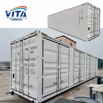 20フィートの配送コンテナホワイトコンテナ20フィートの最初の旅行20