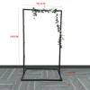 Square tube square bracket 0.785*1.45m Black
