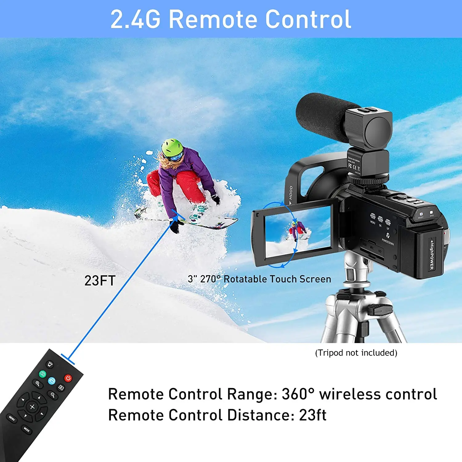 4k Hd Handycam Camcorders Dslr Camera For Youtube Live Video Camera