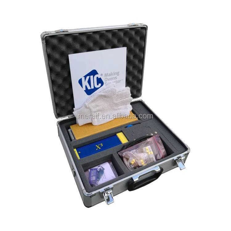 KIC X5 7 Channel Thermal Profiler KIC X5 Profiler for Heller Reflow Oven