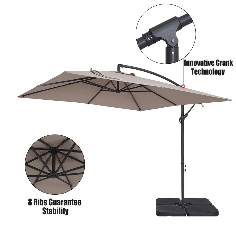 High quality outdoor folding umbrella garden patio  balcony umbrella
