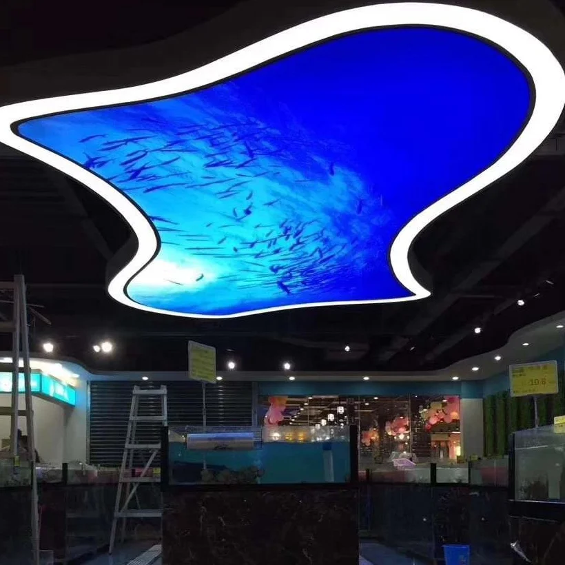 ZHIHAI Pop False Ceiling Designs Germany False Ceiling Designs for Living Room Photos 3D PVC Ceiling Film