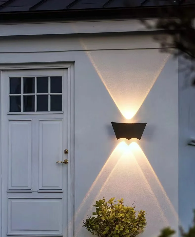 Modern LED Wall Lamp Outdoor Waterproof Light Fixture for Garden 3W