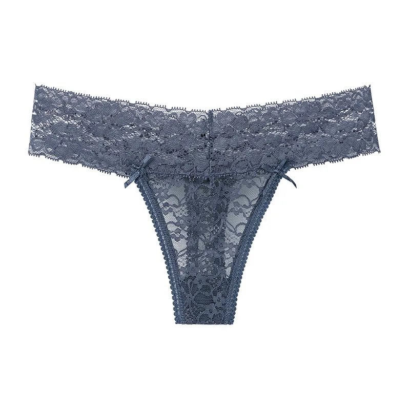 Low Waist Breathable and Mesh Design Sexy Lace Transparent Panty Lace Panties Sexy