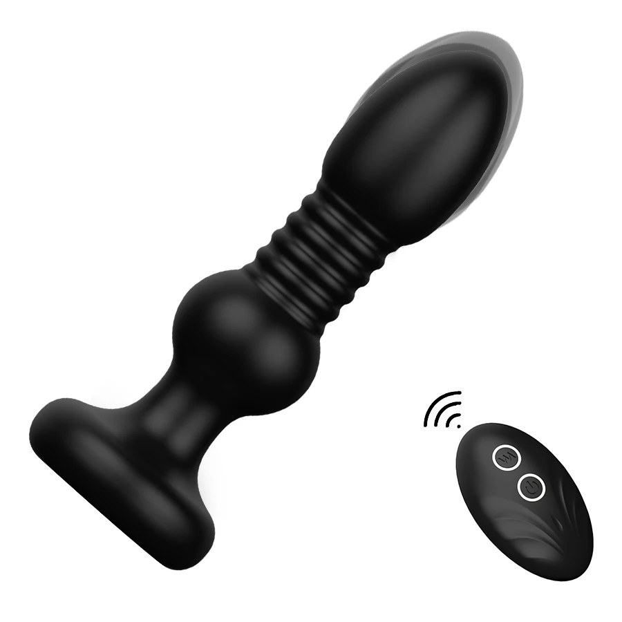 Prostate Massager Anal Plug 3 Thrusting Speed Butt Plug Masturbator for Man Dildo Vibrator Sex Toys for Woman Xxxxx Xxxxx Video