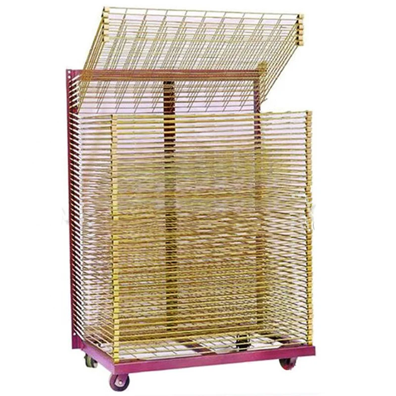Factory Direct Drying Rack for Screen Printing - 50 Layers
