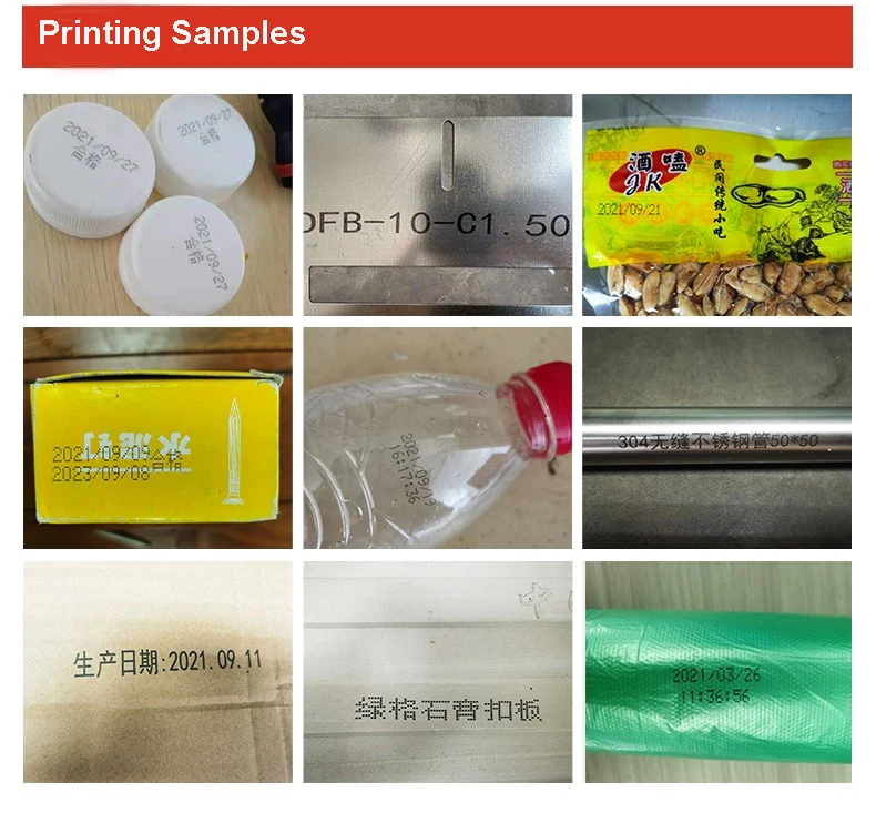 RevoPrint Small Automatic Inkjet Printer Factory Production Line Printing Date Marking Intelligent Batch Code Coding Machines