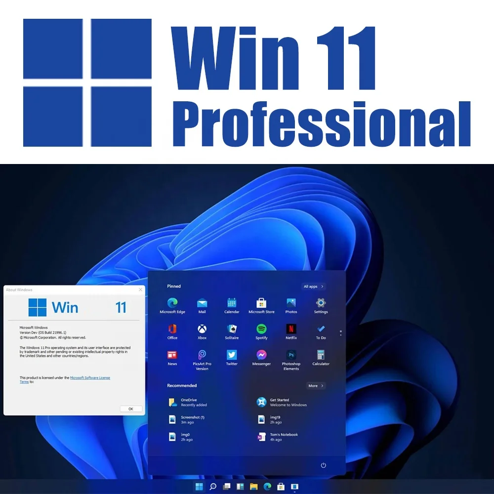 Genuine Win 11 Pro Retail Key 100 Online Activation Win 11
