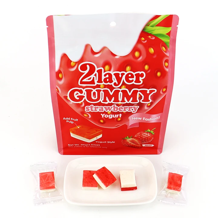 2 layer gummy
