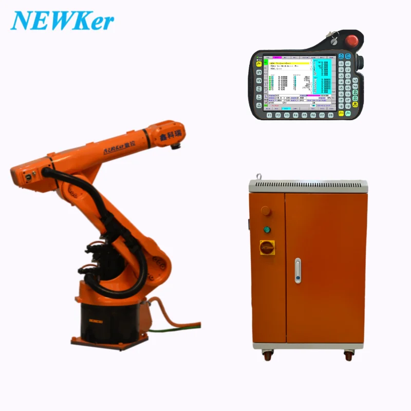 NEWKer Industrial Robot Arm with Axis Controller Kit for CNC Robot  Welding Picking Loading Painting Grinding
