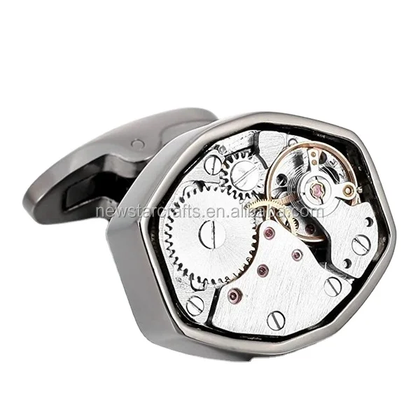 Роскошные золотые алмазные качественные мужские запонки для