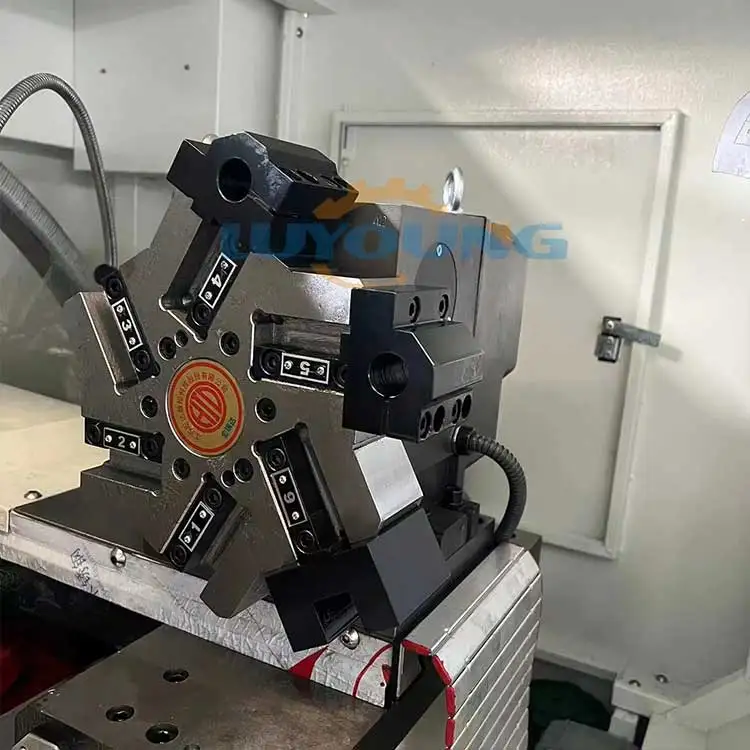 CK6136-750/ 1000mm Turning Machine CNC Lathe 6 Station Electric Turret 3