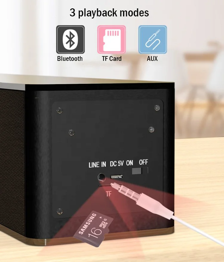 Высокое качество звука Bt караоке система домашнего кинотеатра звуковая панель динамик