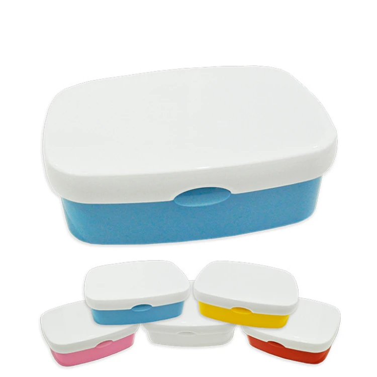 Персонализированный чистый сублимационный Ланч-бокс с логотипом «сделай сам» Подарочный для