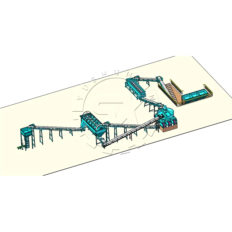 Роликовый пресс-гранулятор, линия по производству мочевины npk удобрений