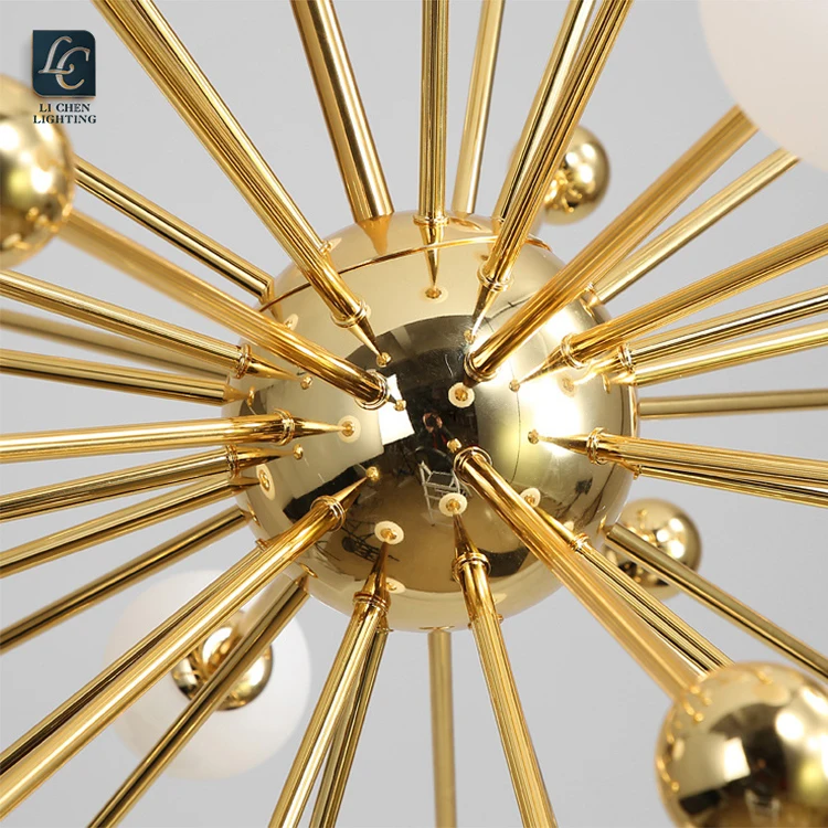 P0037 Modern Glass Bubble Chandelier Luxury Cluster Globe Pendant Lamp for Dining Table Chandelier