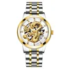 White dial, gold case, gold bracelet