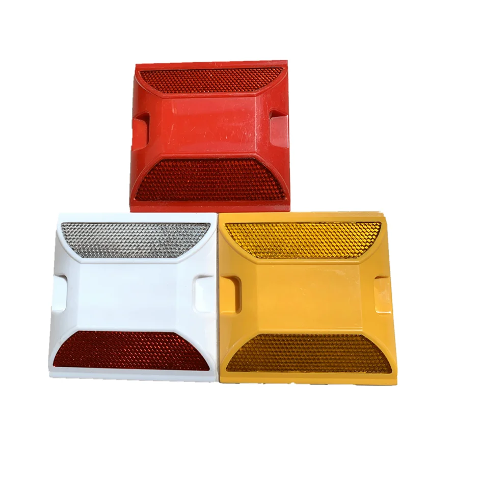 Highway Road Reflector Cat Eye Reflective Traffic Plastic Street Stud