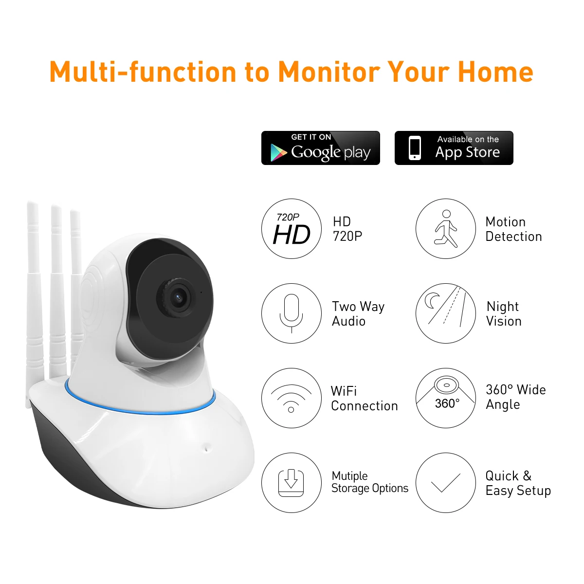 product v380 rvq5 pro wifi 1mp indoor security camera hd ptz cctv with night vision alarm storage motion detection tf card  cloud data-62