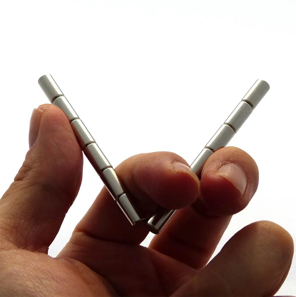 Высококачественный сильный Неодимовый стержень N48 D4 * 10 мм магнит для диаметрового магнитного