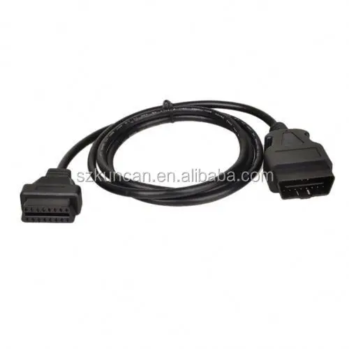 9 Pin Connector to 16 Pin OBD OBD2 Adapter Cable