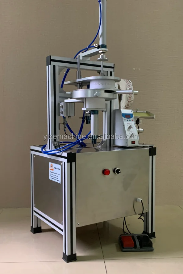 Portable Semi Automatic Shrink Wrap Machine Round Hotel Round Toilet