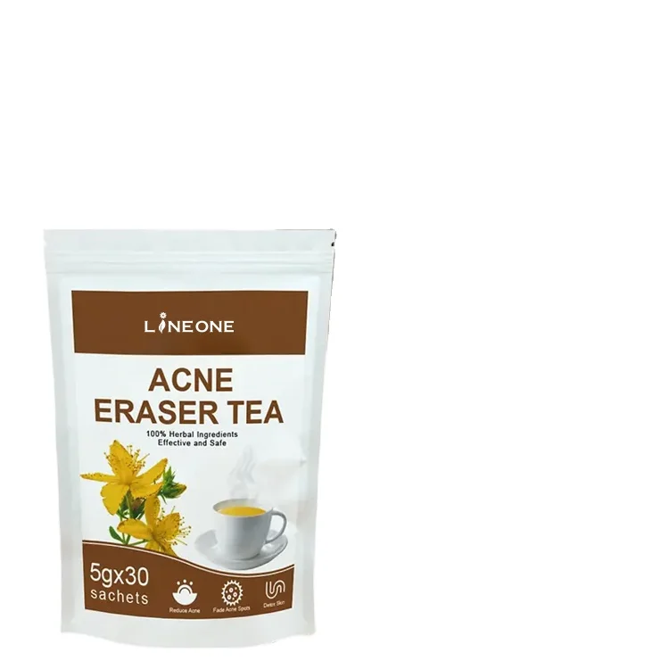 Private label ACNE Eraser Tea 100% Herbal Acne Tea Skin Beautiful Health 100% Herbal Acne Supplement Powder Tea