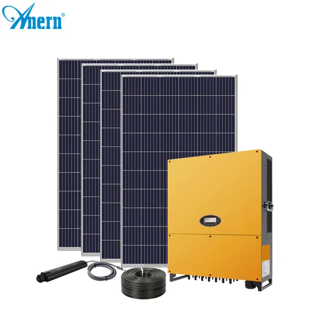 Anern complete on grid solar system 50kw on grid solar power system